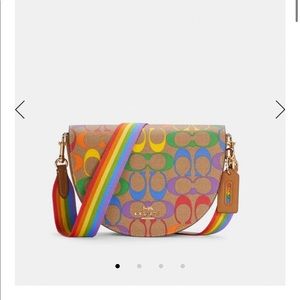 Coach rainbow PRIDE crossbody